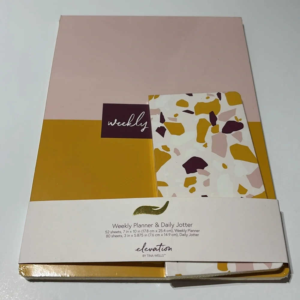 Elevation Undated Weekly Planner & Jotting Pad Set